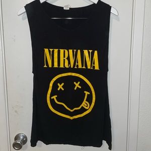 Nirvana tank top